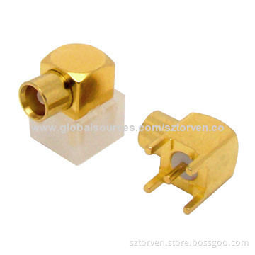 MCX Connector Jack, PCB Right Angled Type
